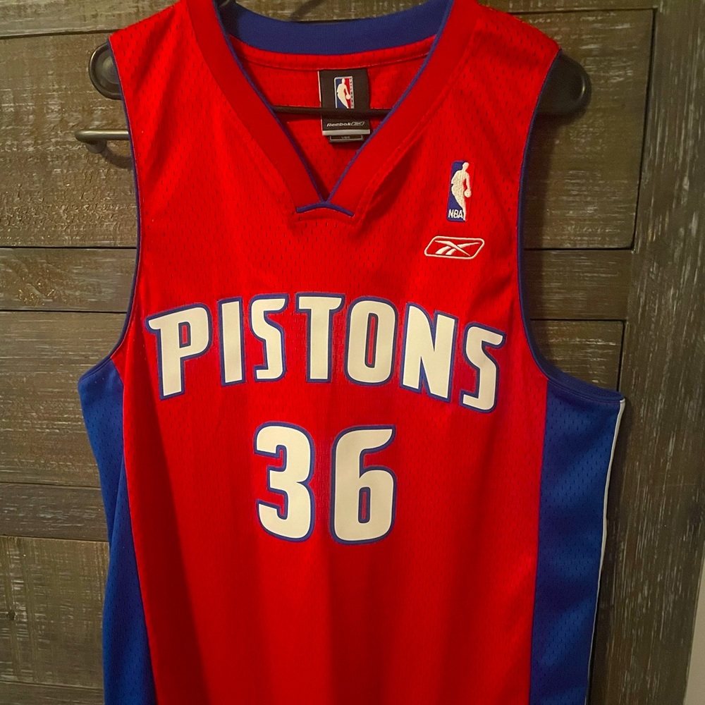 NBA Pistons jersey Reebok